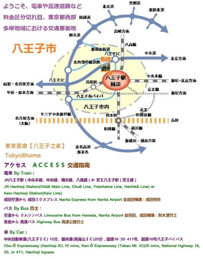 Tokyo8Home Hachioji Dış mekan fotoğraf